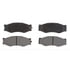 Raybestos PG-D266M Disc Brake Pad Set Raybestos Element3 Metallic Brake Pad Set