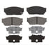 PG-D276M by RAYBESTOS - Raybestos Element3 Metallic Brake Pad Set