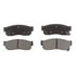 Raybestos PG-D275M Disc Brake Pad Set Raybestos Element3 Metallic Brake Pad Set