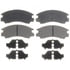 Raybestos PGD311C Disc Brake Pad Set Raybestos Element3 Ceramic Brake Pad Set