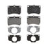 Raybestos PG-D319M Disc Brake Pad Set Raybestos Element3 Metallic Brake Pad Set