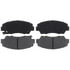 PG-D320M by RAYBESTOS - Raybestos Element3 Metallic Brake Pad Set