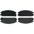 PG-D334M by RAYBESTOS - Raybestos Element3 Metallic Brake Pad Set