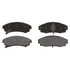 Raybestos PG-D353M Disc Brake Pad Set Raybestos Element3 Metallic Brake Pad Set