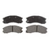 PG-D399M by RAYBESTOS - Raybestos Element3 Metallic Brake Pad Set