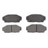 PG-D409M by RAYBESTOS - Raybestos Element3 Metallic Brake Pad Set