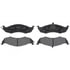 Raybestos PG-D417M Disc Brake Pad Set Raybestos Element3 Metallic Brake Pad Set
