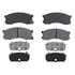 PG-D428M by RAYBESTOS - Raybestos Element3 Metallic Brake Pad Set