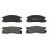 PG-D448 by RAYBESTOS - Raybestos Element3 Organic Brake Pad Set