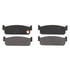 PG-D481M by RAYBESTOS - Raybestos Element3 Metallic Brake Pad Set