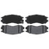 PG-D484M by RAYBESTOS - Brake Parts Inc Raybestos Element3 Overstock Metallic Disc Brake Pad Set