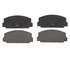 PG-D112 by RAYBESTOS - Raybestos Element3 Organic Brake Pad Set