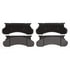 PG-D120M by RAYBESTOS - Raybestos Element3 Metallic Brake Pad Set