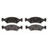 PG-D170M by RAYBESTOS - Raybestos Element3 Metallic Brake Pad Set