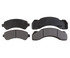 PG-D184M by RAYBESTOS - Raybestos Element3 Metallic Brake Pad Set