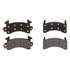 PG-D202M by RAYBESTOS - Raybestos Element3 Metallic Brake Pad Set