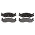 Raybestos PG-D203M Disc Brake Pad Set Raybestos Element3 Metallic Brake Pad Set
