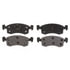 PG-D220M by RAYBESTOS - Raybestos Element3 Metallic Brake Pad Set