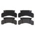 PG-D224M by RAYBESTOS - Raybestos Element3 Metallic Brake Pad Set
