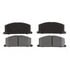 Raybestos PGD242M Disc Brake Pad Set Disc Brk Pad Set