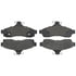 PG-D628M by RAYBESTOS - Raybestos Element3 Metallic Brake Pad Set