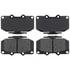 PG-D647M by RAYBESTOS - Raybestos Element3 Metallic Brake Pad Set