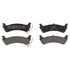 Raybestos PG-D664M Disc Brake Pad Set Raybestos Element3 Metallic Brake Pad Set