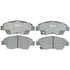 PG-D621C by RAYBESTOS - Brake Parts Inc Raybestos Element3 Overstock Ceramic Disc Brake Pad Set