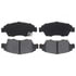 PG-D621M by RAYBESTOS - Brake Parts Inc Raybestos Element3 Overstock Metallic Disc Brake Pad Set