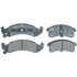 Raybestos PG-D623C Disc Brake Pad Set Raybestos Element3 Ceramic Brake Pad Set