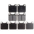 PGD709AC by RAYBESTOS - Raybestos Element3 Ceramic Brake Pad Set