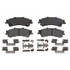 PGD792M by RAYBESTOS - Raybestos Element3 Metallic Brake Pad Set