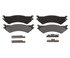 PGD802M by RAYBESTOS - Raybestos Element3 Metallic Brake Pad Set