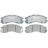 PG-D723C by RAYBESTOS - Brake Parts Inc Raybestos Element3 Overstock Ceramic Disc Brake Pad Set