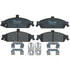 PG-D727C by RAYBESTOS - Brake Parts Inc Raybestos Element3 Overstock Ceramic Disc Brake Pad Set