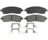 PGD757M by RAYBESTOS - Raybestos Element3 Metallic Brake Pad Set