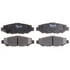 Raybestos PGD572C Disc Brake Pad Set Raybestos Element3 Ceramic Brake Pad Set