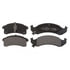 PG-D505M by RAYBESTOS - Raybestos Element3 Metallic Brake Pad Set