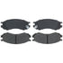 PG-D507M by RAYBESTOS - Brake Parts Inc Raybestos Element3 Overstock Metallic Disc Brake Pad Set