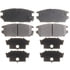 PGD532C by RAYBESTOS - Raybestos Element3 Ceramic Brake Pad Set