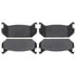 PG-D584 by RAYBESTOS - Brake Parts Inc Raybestos Element3 Overstock Organic Disc Brake Pad Set