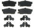 PG-D595 by RAYBESTOS - Raybestos Element3 Organic Brake Pad Set