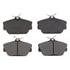 PG-D598M by RAYBESTOS - Brake Parts Inc Raybestos Element3 Overstock Metallic Disc Brake Pad Set