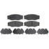 PGD604C by RAYBESTOS - Raybestos Element3 Ceramic Brake Pad Set