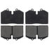 PG-D608M by RAYBESTOS - Raybestos Element3 Metallic Brake Pad Set