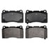 PG-D1001M by RAYBESTOS - Raybestos Element3 Metallic Brake Pad Set