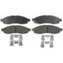 PG-D1015C by RAYBESTOS - Raybestos Element3 Ceramic Brake Pad Set