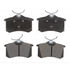 PG-D1017M by RAYBESTOS - Brake Parts Inc Raybestos Element3 Overstock Metallic Disc Brake Pad Set