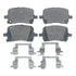 PGD1028AM by RAYBESTOS - Raybestos Element3 Metallic Brake Pad Set