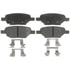 Raybestos PG-D1033C Disc Brake Pad Set Disc Brk Pad Set
